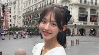 「今日好き」多田梨音  うさ耳姿で上海ディズニー満喫ショット公開！巨大ベンチでユーモアたっぷりに楽しむ様子に「リアルジュディだ」