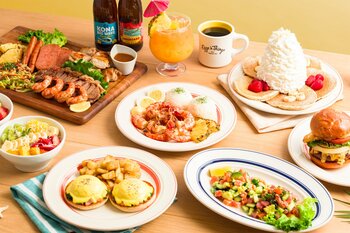 【Eggs 'n Things】さつまいも×リンゴの秋限定パンケーキ＆甘じょっぱいメープルベーコンバーガーが10月21日より新登場