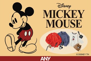 『ANY』が「ミッキーマウス」のアートをモチーフにしたトップスや雑貨を2月19日（木）発売