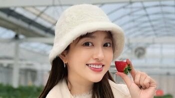 2児の母・菊地亜美 夫が抱っこした0歳次女のおちゃめショット公開！いちご狩りに夢中な5歳長女など家族の幸せあふれる日常に「ほほ笑ましい」