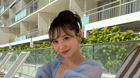 －28キロの産後ダイエットが話題！元AKB48・河西智美 水着姿でハワイのプールサイドにたたずむショットに「スタイル良すぎ」「似合ってます」と反響