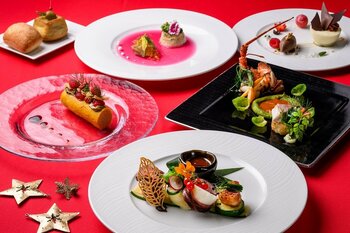【ホテル日航アリビラ】特別ディナーコース「Cadeaux de Noel（カドー・ド・ノエル）」を12月20日から6日間提供