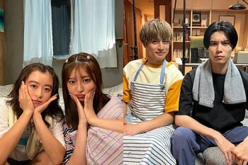 姉妹のような森七菜＆吉川愛に対し、萩原利久＆白濱亜嵐は夫婦のよう！？『真夏のシンデレラ』
