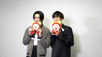 【めざまし独占】八木勇征＆中島颯太 “お互いの顔の好きなパーツ”を褒め合い