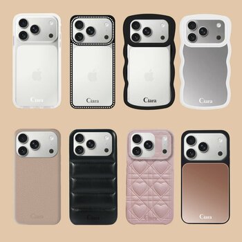 【Ciara】新型iPhone 18 Proケース・iPhone 18 Pro Maxケースを販売開始！おしゃれにアレンジできるクリアケースやミラーケースなど最新トレンドが勢揃い