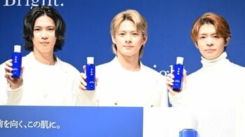 Number_i 平野紫耀「儚すぎます」、岸優太「消えないで」神宮寺勇太の“目指す肌”にツッコミ