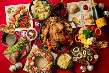 「アロフト by マリオット大阪梅田」世界の味を楽しむクリスマスディナーブッフェを開催。