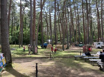 【富士すばるランド】大好評！赤外線銃（B2i）を使った、リアルシューティングゲームイベントを9/13(土)に開催！