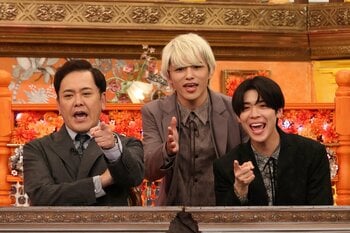 以前はユニットを組んでいた松島聡＆松田元太＆松倉海斗が有田哲平からおバカ認定！？阿部亮平にまであおられ…『今夜はナゾトレ』