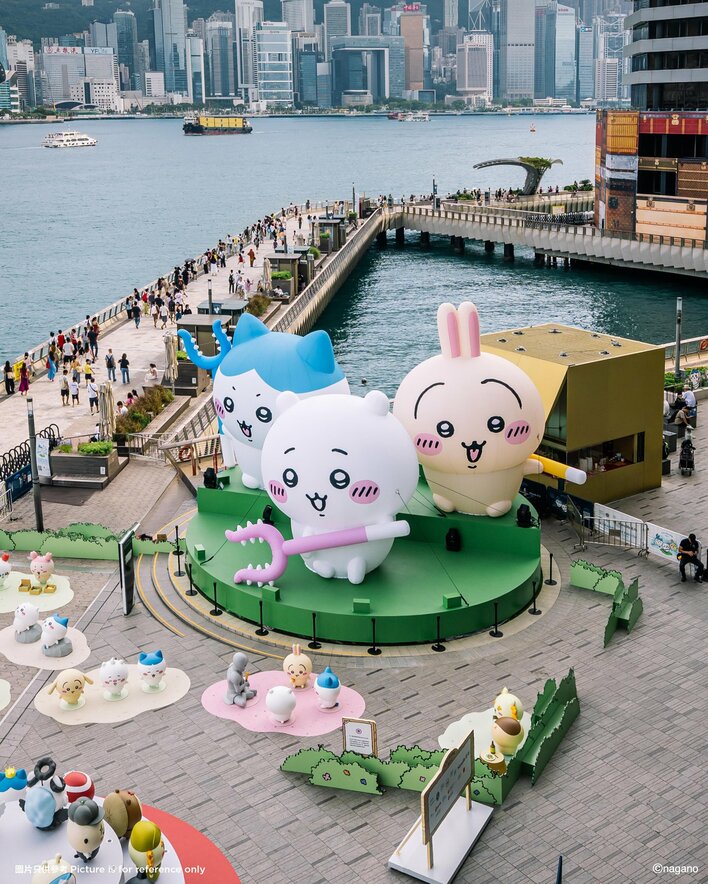 ちいかわの大規模展『CHIIKAWA DAYS』香港で開催中！高さ9m巨大
