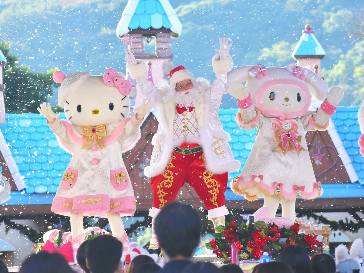 ハーモニーランドから、メリーホワイトクリスマス！雪が舞う期間限定