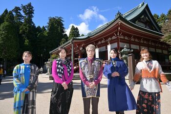 田村淳が豪華ゲストを引き連れ「長谷寺」「円覚寺」「比叡山延暦寺」へ