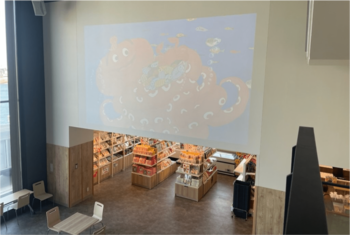 愛知県南知多町の海ノ民話アニメーション「たこあみだ地蔵」が師崎港と日間賀島の観光拠点2箇所にて常設上映を開始！