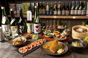 千葉駅直結『ペリエ千葉』の日本酒ラウンジ「一献風月」にて、千葉28蔵コラボ始動！第一弾は宮崎酒造店。さらに「千葉を食らう」新ランチメニューも同時展開