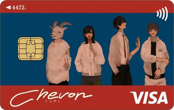 北海道発スリーピースバンド「Chevon」とコラボした「Chevon エポスカード」がデビュー！コラボレーションを記念したPOP UP SHOPも開催！