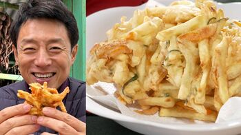 まるでスイーツ！鹿児島の「つらさげ芋」に松岡修造が「うまい、甘い、ホクホク」と大満足