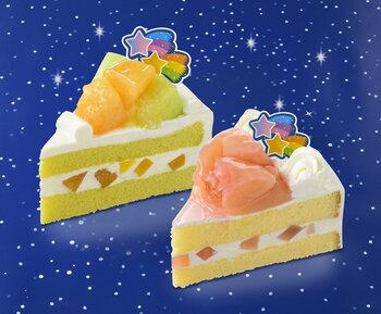 【銀座コージーコーナー】流れ星形ピックを飾った“七夕ショート “が7月7日までの4日間限定で登場☆
