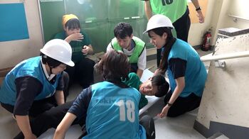 【防災の日】教員が対象の防災訓練！？学校で大地震が発生…「防災を大切な人の命を守るきっかけに」