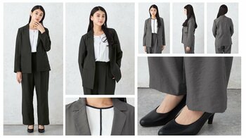「涼しさ」×「体型カバー」を両立した夏の理想的なレディースビジネスウェアが４/１１(土)より販売開始！