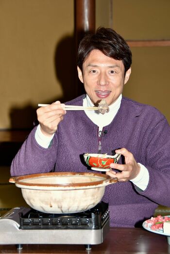 松岡修造 津山市の牛肉文化に感動「皆の思いが詰まっている」