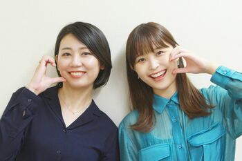 新美有加アナ＆渡邊渚アナ“ほぼ初対面”なのに撮影で肩組み「正解がわからなかった（笑）」