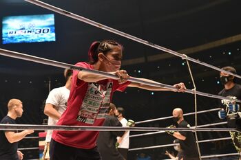【RIZIN.30直前レポ①】ぱんちゃん璃奈「リングがすべりやすい」対戦相手の百花は…