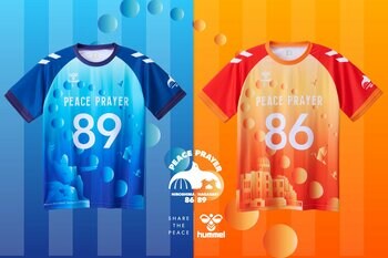 ヒュンメルが売上の一部を平和学習に活用するピースシャツ発売開始！