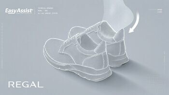 【REGAL】いつもの「履く」を、もっと軽やかに。 Easy Assist搭載のハンズフリーシューズを提案