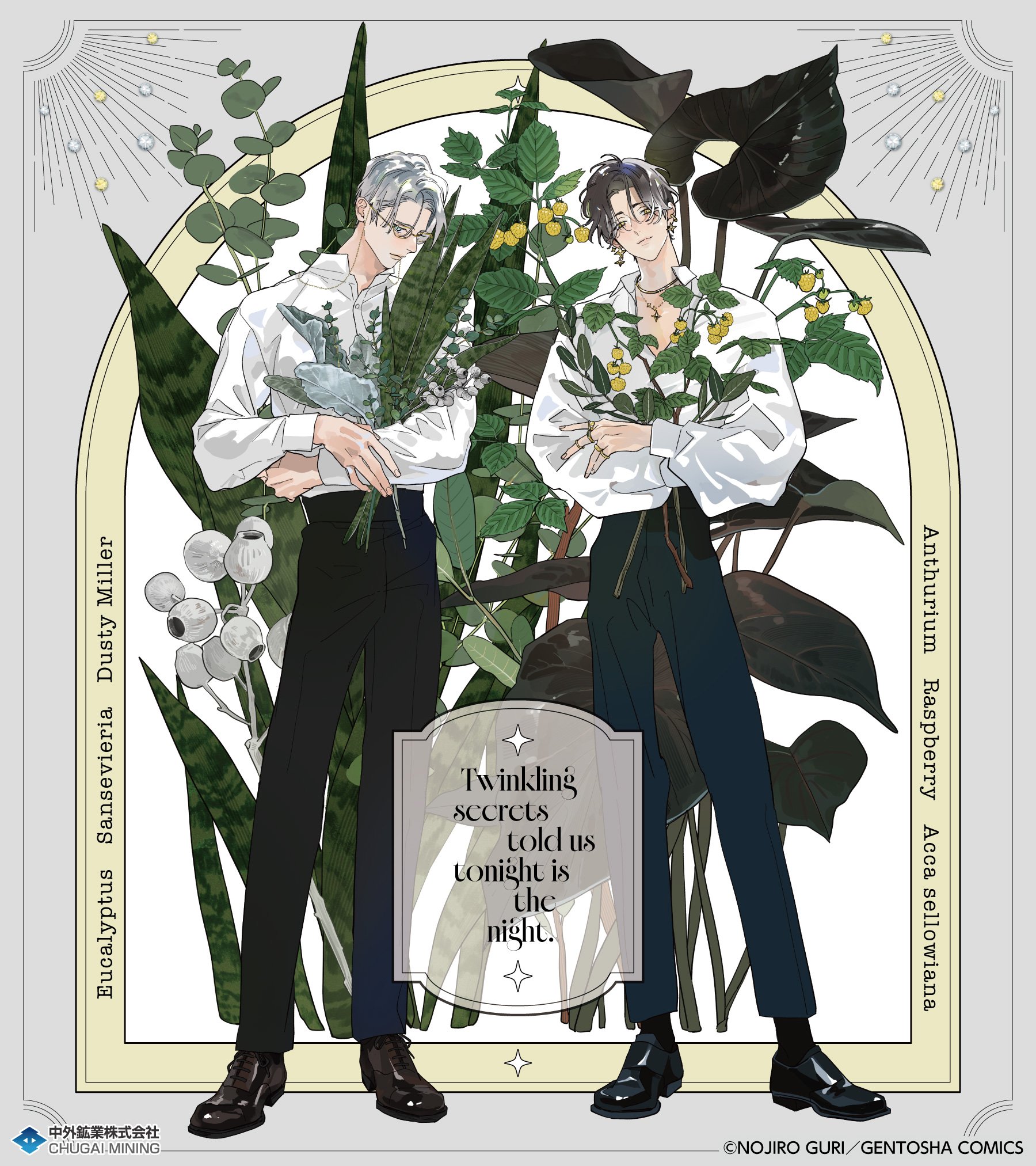 金銀ささめくひみつは夜』より、野白ぐり先生描き下ろし新規