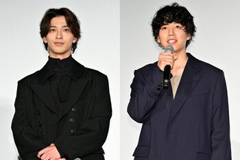 横浜流星＆坂東龍汰 撮影前のトレーニングでお互いの筋肉を褒め合い