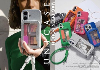 「UNICASE」から新提案。スマホと一緒に、私らしさを楽しむ 新作MagSafeアクセサリー「Mag Peek Pouch」12月5日より先行発売！！