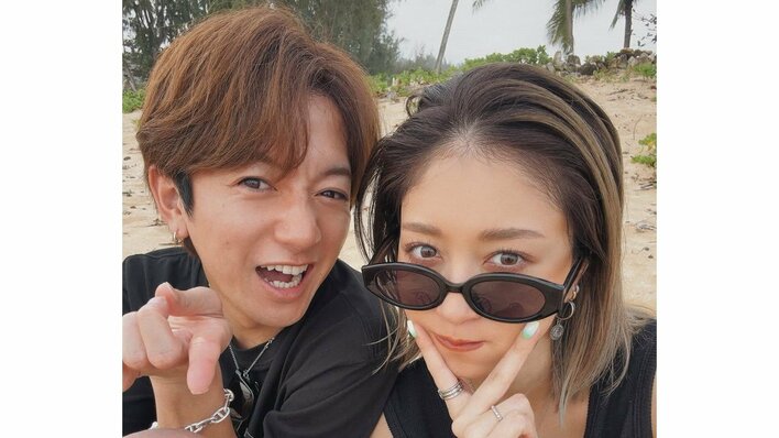 「お腹大きくなったね」第1子妊娠中・みちょぱ 産前最後の2人ハワイ旅行写真を追加公開！ビーチを見渡せるホテルのテラスではしゃぐ様子も