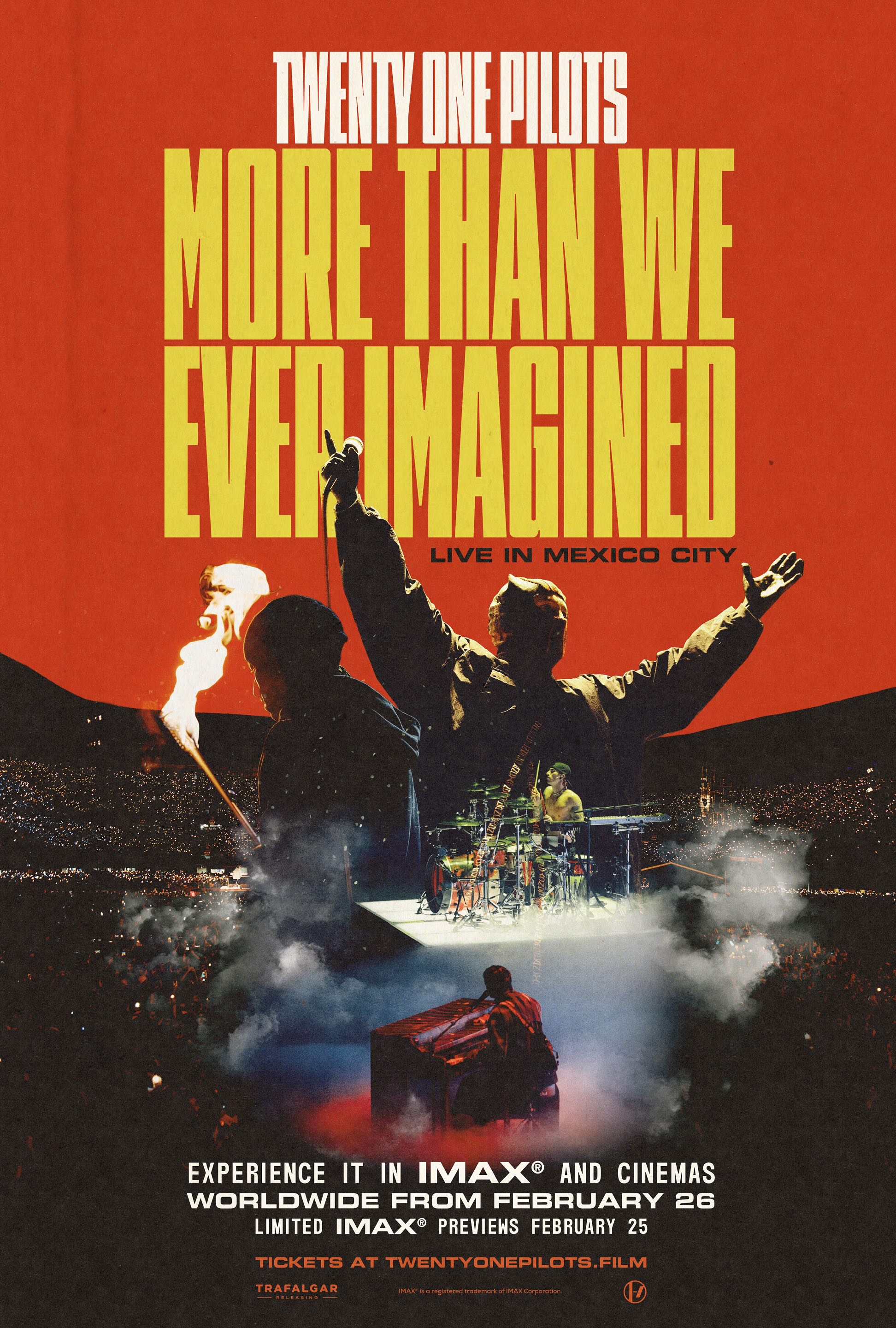 映画 ライブ映画『Twenty One Pilots: More Than We Ever Imagined』2.26(木
