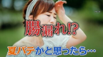 【徹底解説】夏バテと思ったら「腸漏れ」“隙間”から毒素が体内へ 症状＆予防法は？慢性化すると動脈硬化などのリスクも