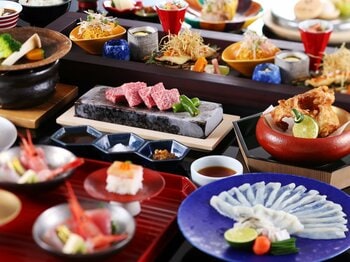 兵庫・湯村温泉「湧泉の宿ゆあむ」から地元食材「但馬とらふぐ」と「但馬牛」を味わう期間限定グルメプランが新登場【2026年5月11日（月）～7月31日（金）の月～金曜日限定】