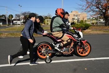 障がいのあるライダーへ“走る喜び”を。SSPが上尾市でパラモトライダー走行会を実施