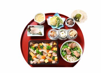 【京の鳥どころ八起庵 京都高島屋店・池袋東武百貨店】春の彩りと旬の味覚を楽しむ季節限定御膳が登場