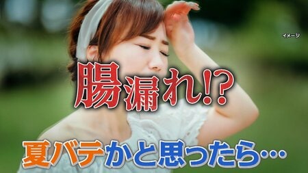 【徹底解説】夏バテと思ったら「腸漏れ」“隙間”から毒素が体内へ 症状＆予防法は？慢性化すると動脈硬化などのリスクも