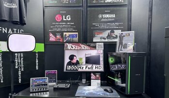 世界初（※1）のNVIDIA G-SYNC対応・ネイティブ1000HzフルHD　ゲーミングモニターLG UltraGear(TM) AI「25G590B-B」を東京ゲームショウ2026で展示