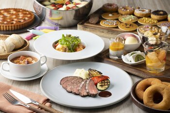 【コートヤード・バイ・マリオット 新大阪ステーション】お料理はコースで、デザートはブッフェスタイルで食べ放題「GOLDEN WEEK SPECIAL LUNCH COURSE」を発売