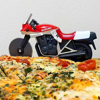 「大阪モータサイクルショー」にて SUZUKI KATANA型 「ピザカッターナ」展示・販売決定
