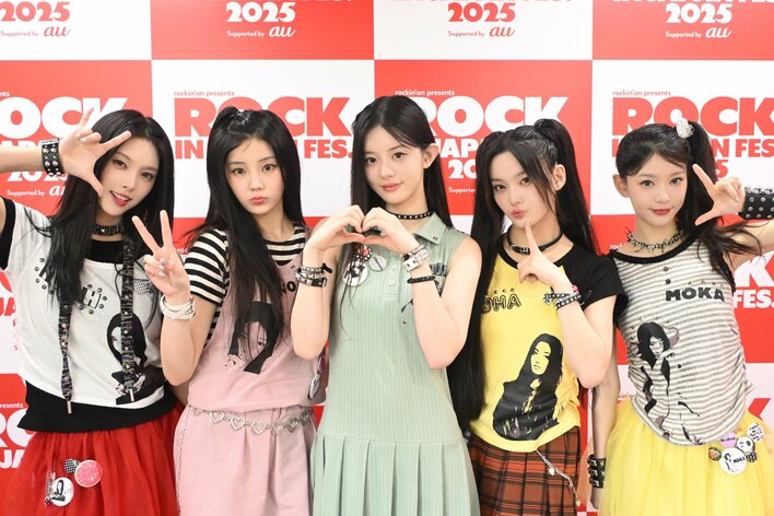 ILLIT 初ロッキンに緊張「口角が･･･」特別衣装で『時よ止まれ』や『Magnetic』など全11曲を熱唱＆爆踊り【ROCK IN JAPAN FESTIVAL 2025】