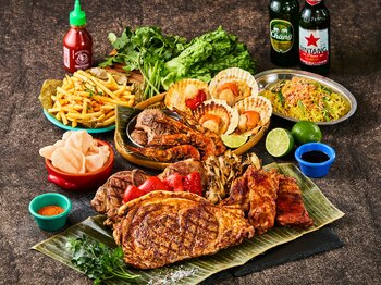 大阪・中之島のリバーサイドで異国旅気分！スパイス香る"オリエンタルBBQ"をコンセプトにした「"R"RIVERSIDE GRILL＆BEER GARDEN」3月1日（日）オープン！