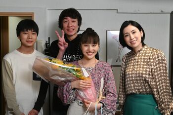 百田夏菜子＆落合モトキが撮了「知花と一緒に生きている気持ちになっていました」