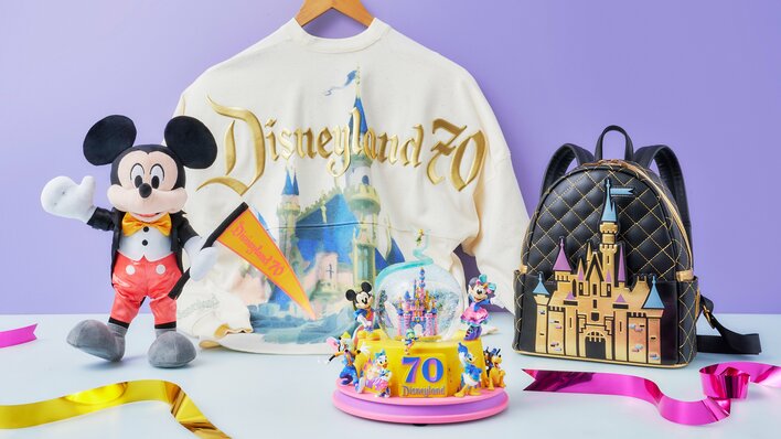 カリフォルニア ディズニー 70周年記念コレクションが可愛すぎ！キラキラ衣装のグッズや華やかなファッションアイテムなど限定感たっぷり