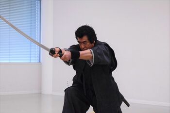 リアル侍！藤岡弘、が居合い斬りを披露！「侍に二刀はない。すべて天命です」