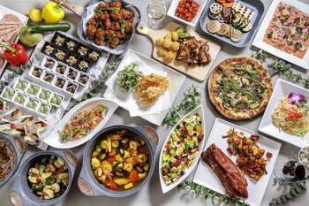 【ウェスティンホテル東京】世界の本格料理を堪能する「Innovation Buffet 」に“東京の春”が息づく「Spring Harvest Festival」を期間限定で提供開始