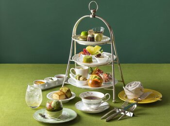 みなとみらいのホテルで新緑の絶景と楽しむ。「足柄抹茶」をふんだんに使用した贅沢な抹茶アフタヌーンティーを期間限定販売！