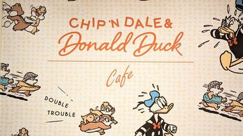 ドタバタ感がかわいい！「チップとデール＆ドナルドダック」OH MY CAFEに行ってみた