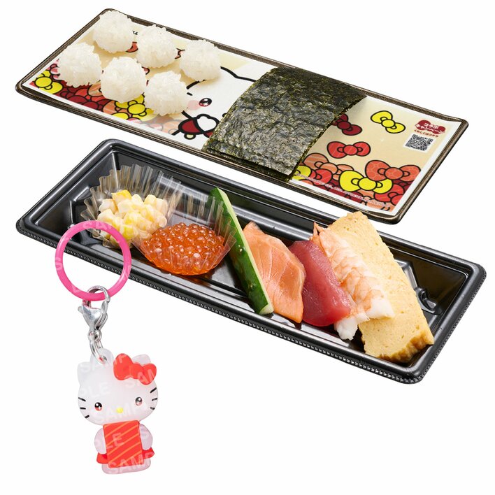 スシロー】ハローキティと初コラボ！限定デザインのチャームやポーチ